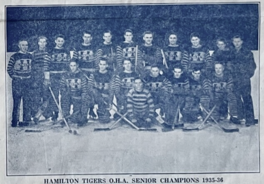 Hamilton Tigers / Hamilton Hockey Club 1935-36
