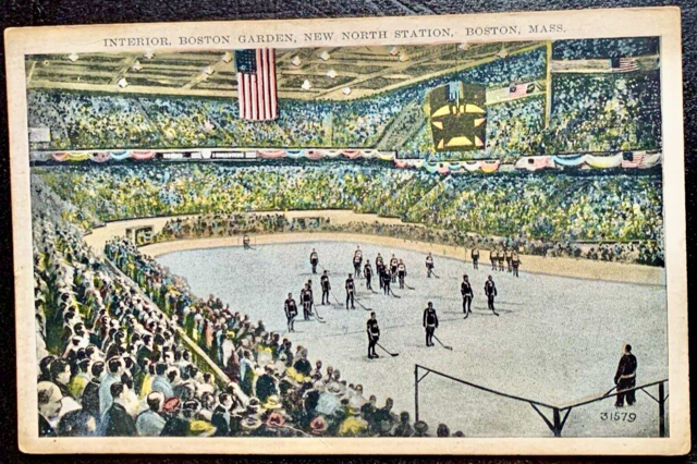 Boston Garden Postcard 1935