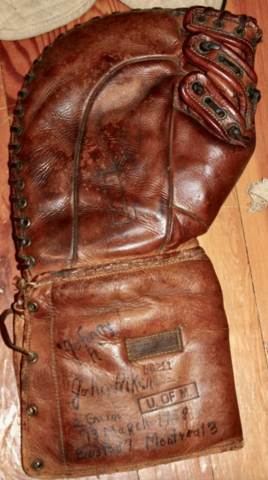 Horace Partridge Goalie Glove 1950s