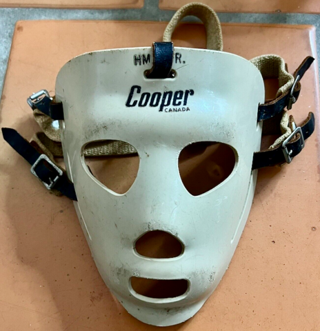 Vintage Cooper Goalie Mask HM 7 JR