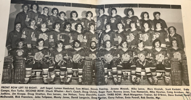 University of Minnesota Duluth Bulldogs 1973-74