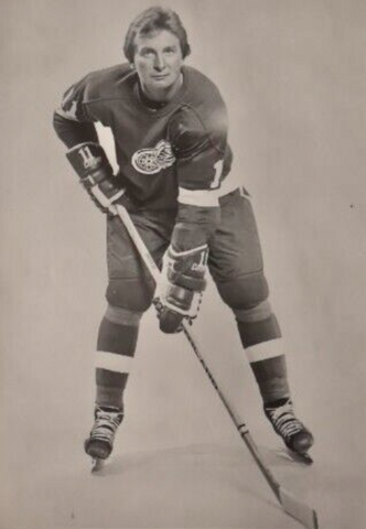 Walt McKechnie 1976 Detroit Red Wings