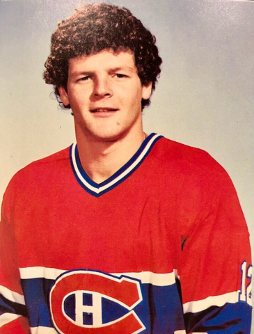 Chris "Knuckles" Nilan 1981 Montreal Canadiens