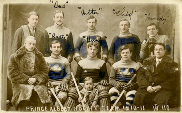 Prince Albert Hockey Team 1910-11