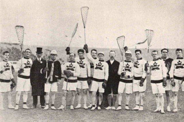 Canada Lacrosse Team 1908 Summer Olympics Gold Medal Champions