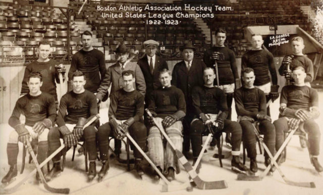 Boston Athletic Association Hockey Team 1922-23 Boston A.A. Unicorns