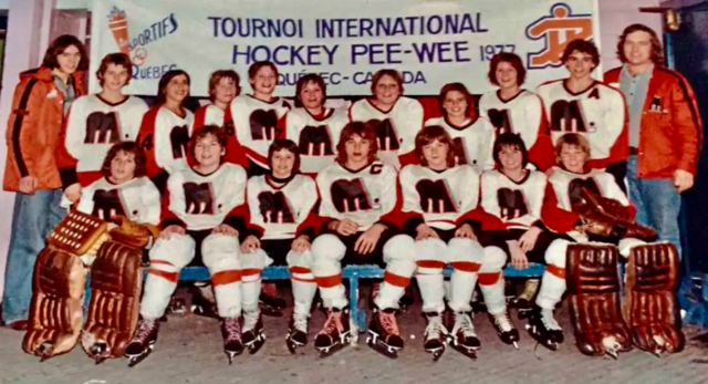 Winnipeg South Monarchs 1977 Quebec International Pee Wee Hockey Champions