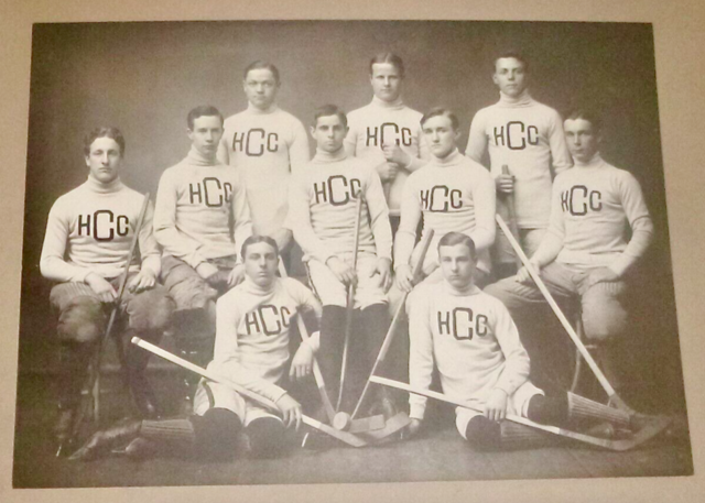 NY Cutler School / Cutler H C 1903 New York Interscholastic Hockey Champions