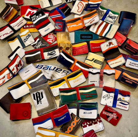 Hockey Wallet - Vintage Goalie Gear Wallets