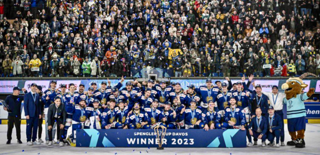 HC Davos 2023 Spengler Cup Champions