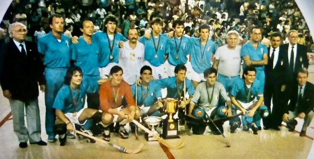Italy 1986 Roller Hockey World Cup Champions