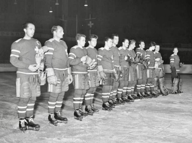 Team Switzerland National Ice Hockey Team 1953