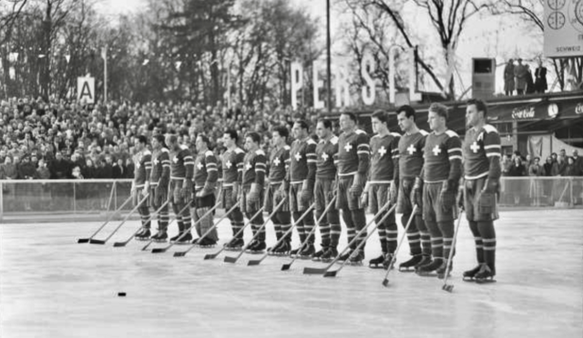 Team Switzerland 1953 World Ice Hockey Championships