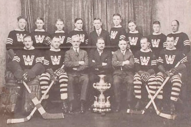 Winnipeg Winnipegs 1927 Pattinson Trophy Champions Manitoba Senior Hockey League