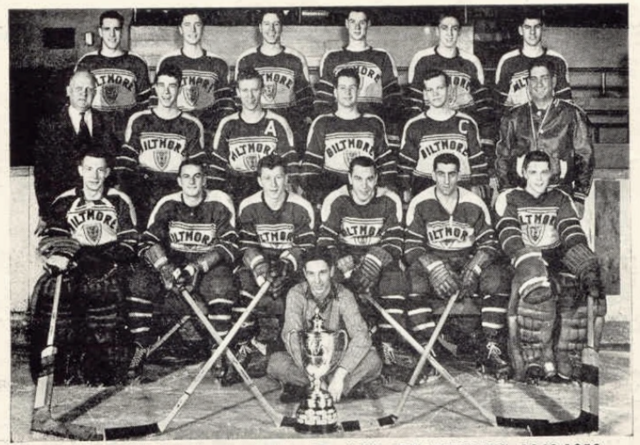 Guelph Biltmores 1950 J. Ross Robertson Cup Champions