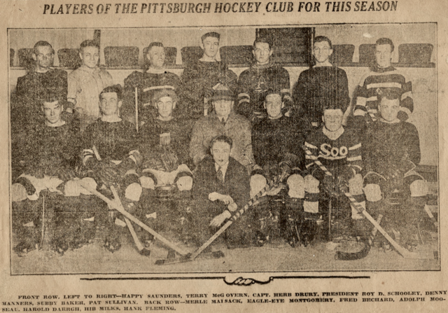 Pittsburgh Hockey Club / Pittsburgh Yellowjackets 1922