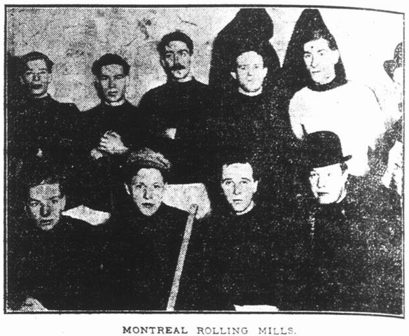 Montreal Rolling Mills, 1907–08
