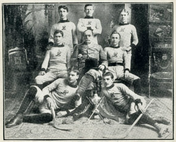 Kingston Limestones 1893 Ontario Hockey Association Junior Champions