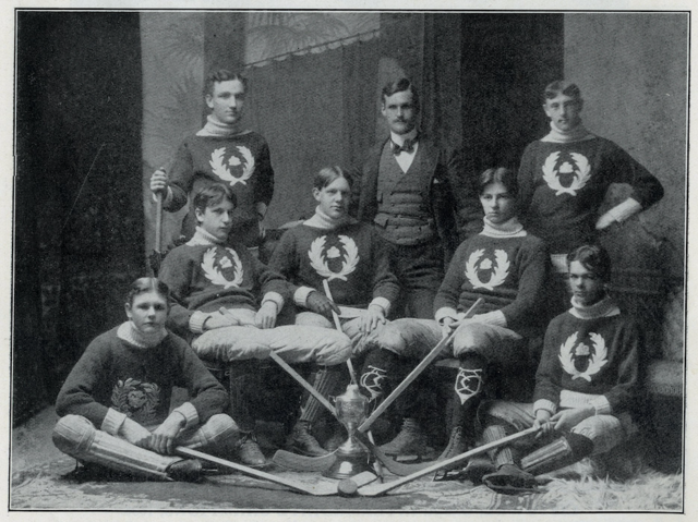 Upper Canada College Hockey Team 1898 OHA Junior Champions