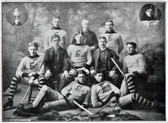 Kingston Frontenacs 1899 Ontario Hockey Association / OHA Intermediate Champions