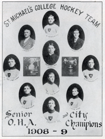 St. Michael's College 1909 Ontario Hockey Association / OHA Senior Champions