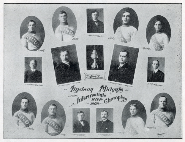 Lindsay Midgets 1909 Ontario Hockey Association / OHA Intermediate Champions