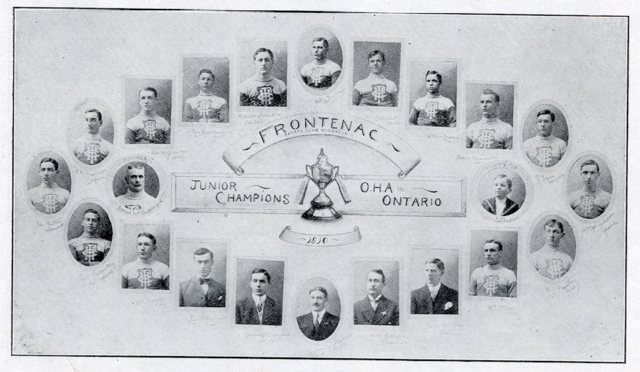 Kingston Frontenacs 1910 Ontario Hockey Association / OHA Junior Champions