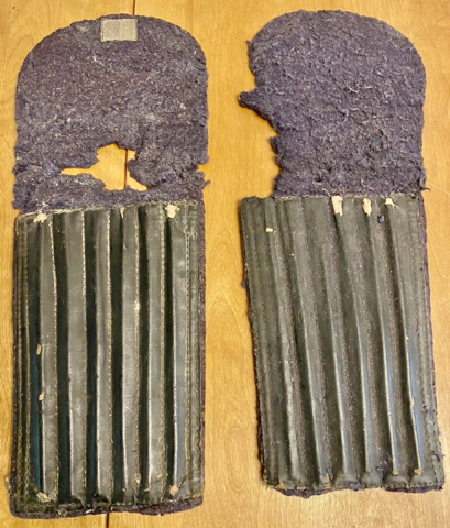 Antique Spalding Shin Guards / Antique Spalding Shin Pads