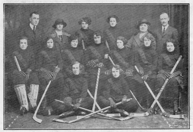 Ottawa Alerts 1923 LOHA Champions - Women's Ice Hockey History