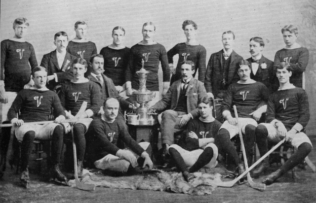 Montreal Victorias 1896 AHAC Senior Championship Trophy Winners