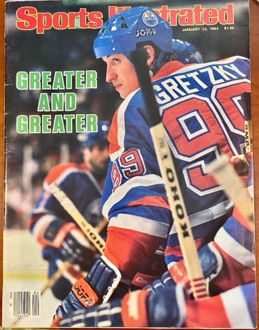 Wayne Gretzky Sports Illustrated Cover - January 23, 1984