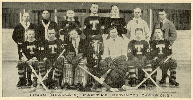 Truro Bearcats 1925 Nova Scotia Senior Hockey Champions
