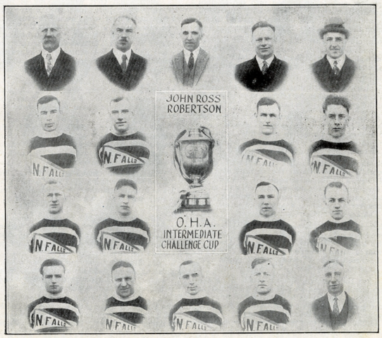 Niagara Falls Cataracts 1924 Ontario Hockey Association Intermediate Champions