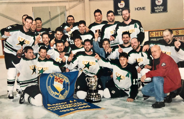 Fort St. James Stars 1999 Coy Cup Champions - Nak'azdli Hockey History
