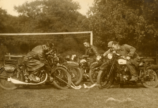 Motorcycle Hockey 1932 Vintage Motorcycles