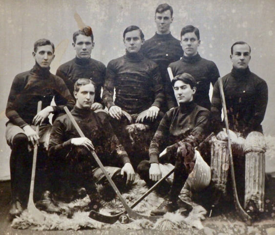 Antique Princeton University Hockey Team - Princeton Tigers Hockey History