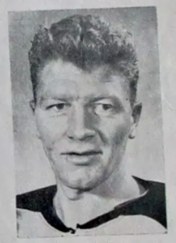 Red Johansen / Bill Johansen / Red Johnson 1954 Ottawa Senators