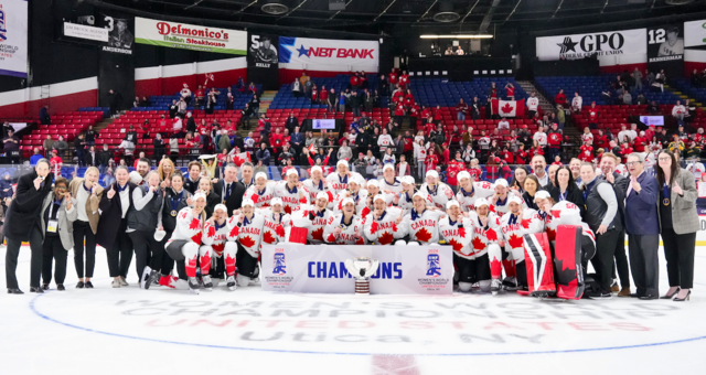 Team Canada National Women's Team 2024 IIHF Ice Hockey Women's World Champions