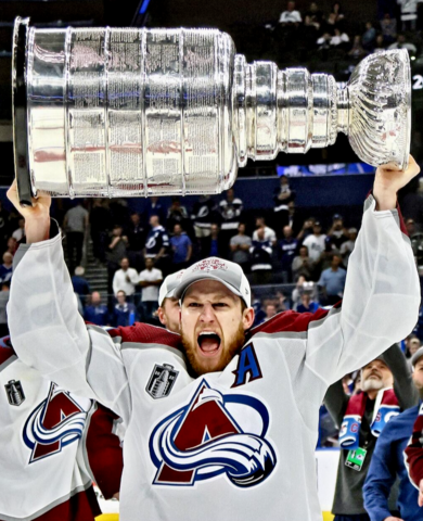 Nathan MacKinnon 2022 Stanley Cup Champion