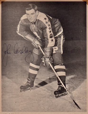 John Ashley 1951 Pittsburgh Hornets
