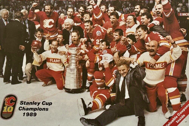 Calgary Flames Stanley Cup Champions 1989