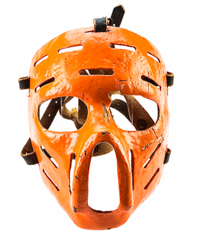 Vintage Goalie Mask / Rare Goaltender Mask / Fiberglass Goalie Mask 