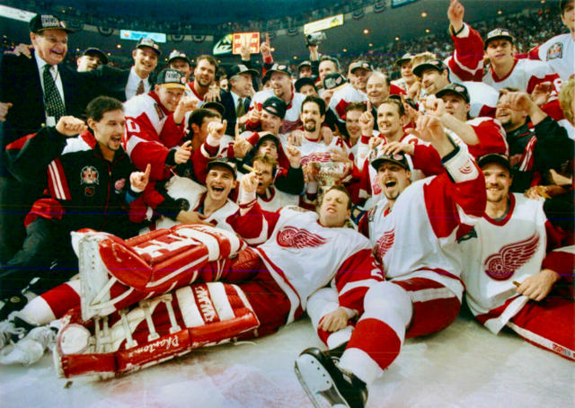 Detroit Red Wings Stanley Cup Champions 1997