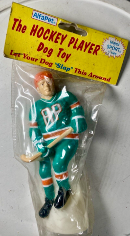 Hockey Dog Toy - The Hockey Player Dog Toy by AlfaPet