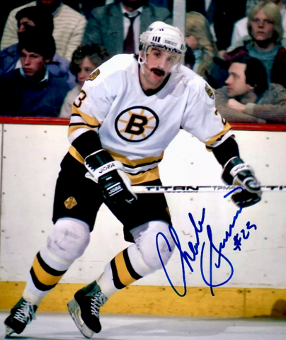 Charlie Simmer 1986 Boston Bruins