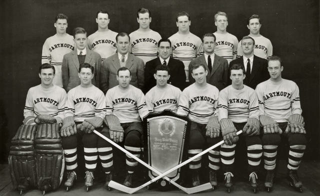Dartmouth College Ice Hockey Team 1942 NCAA Hockey Champions