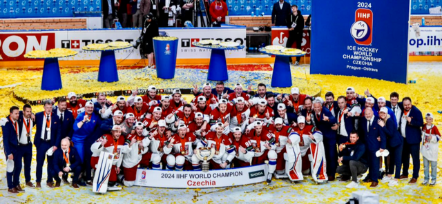 Czechia 2024 World Ice Hockey Champions