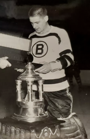 Terry Sawchuk 1954-55 Vezina Trophy Winner