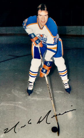 Mark Messier 1979 Edmonton Oilers Rookie