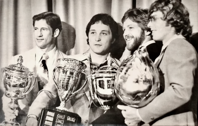 Lady Byng Trophy, Calder Memorial Trophy, Norris Trophy, Hart Trophy 1976